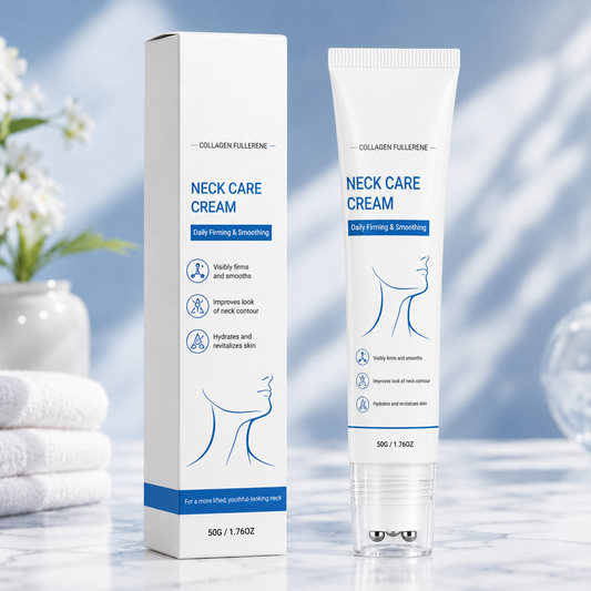 ✨Instant Neck Lift Cream — 🧴 Infused with Retinol & Hyaluronic Acid | Firms the Neck, Reduces Wrinkles & Double Chin