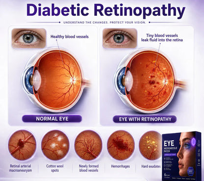 Transdermal Vision-Repair Eye Microneedle Patch