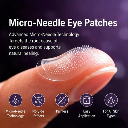 Transdermal Vision-Repair Eye Microneedle Patch