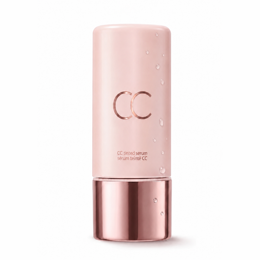 CC Color-Correcting Tinted Serum – Lightweight, Shade-Adaptive Coverage with 24H Hydration & 16H Waterproof Wear