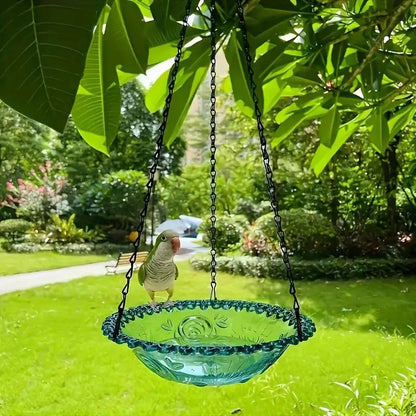 🎉 Special Offer Today Only! 🦜 Solar Cascade Hanging Bird Bath Fountain