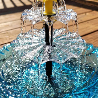 🎉 Special Offer Today Only! 🦜 Solar Cascade Hanging Bird Bath Fountain